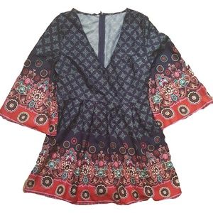 Empire waist bo-ho blouse,  XL